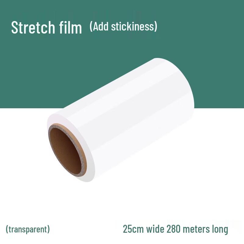 PE Stretch Wrap Film 3-Roll Pack