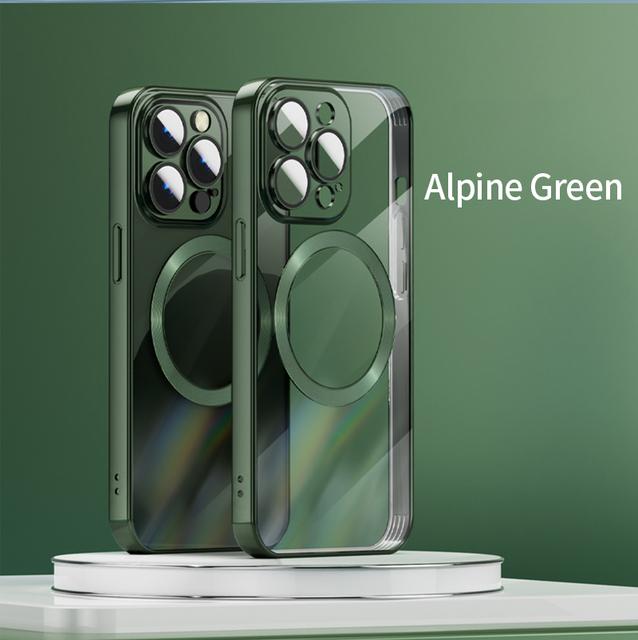 

Новый высококачественный чехол для телефона Magsafe для Iphone 14 Pro Max 12 13, ультратонкий защитный чехол с магнитной присоской для камеры, чехол для камеры For iPhone 14 Pro