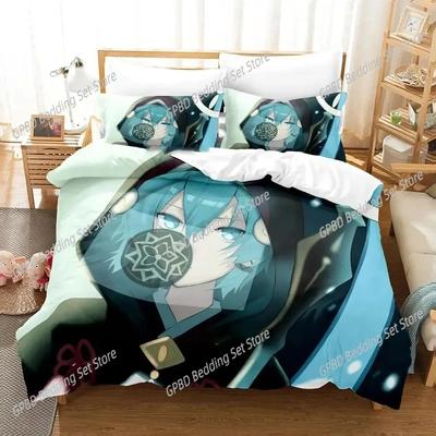 Anime Game Olympia Soire Beding Set For Bedrom Soft Modern Bedspreads Comefortable Children Kids Soft Duvet Cover Comfortable Quilt Cover And