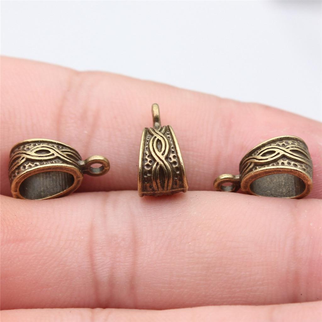 Accessories Parts Pendant Head Bend Tube Kids' Jewelry Materials ZA042