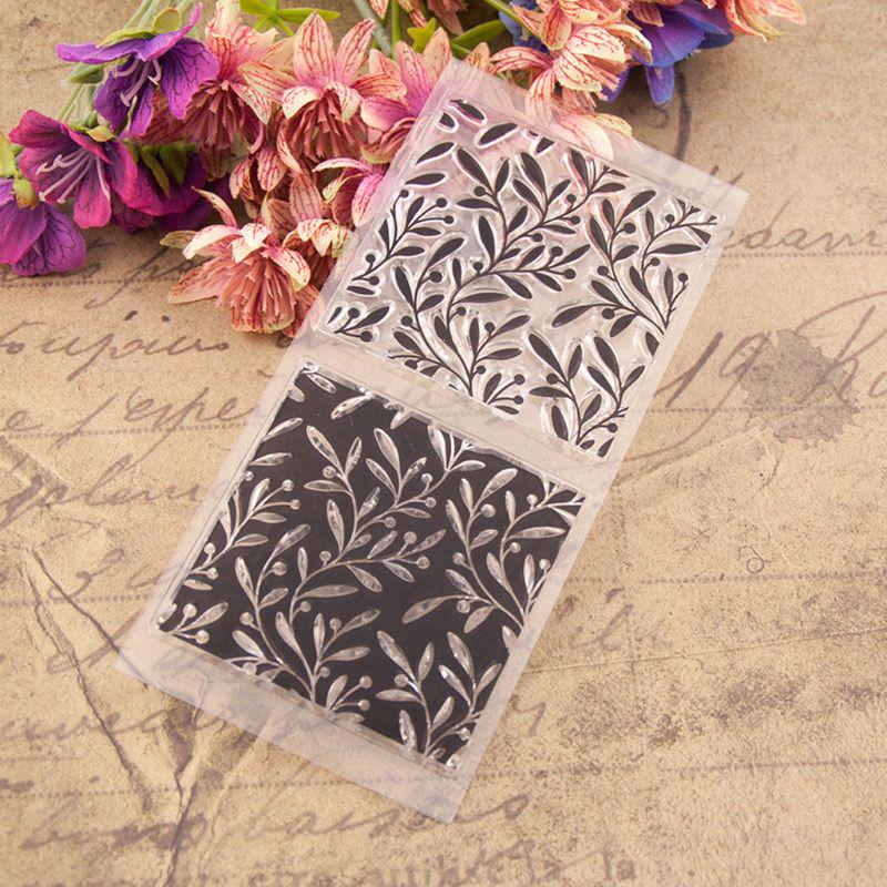 Buy Vine Silicone Clear Seal Stamp Scrapbooking Embossing Photo Album ...