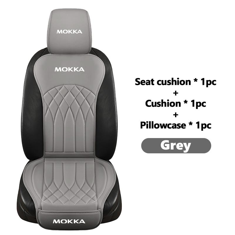 For Opel Car Logo Seat Breathable Cushion Headrest Cover Anti-slip Pad Meriva Mokka Grandland Vectra Zafira Vivaro Antara