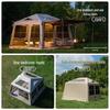 Explorer Water Cube Automatic Inflatable Tent - Rainproof Outdoor Camping Gear for Car Tail Integration