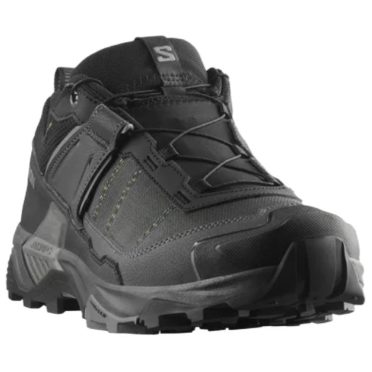 SALOMON X Ultra 5 Wide Gore-Tex Versatile Comfortable Non-Slip Durable Low-Cut Hiking Shoes Men Hiking Shoes Black 477274