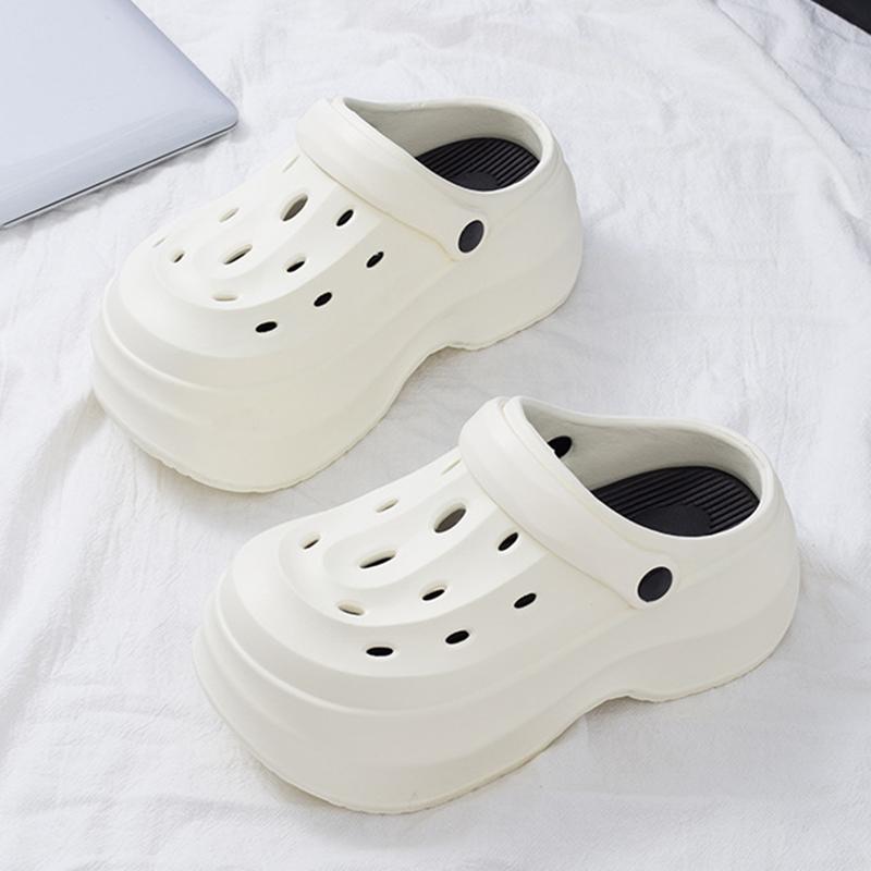 Fashion Rimocy 2025 New Womens Platform Clogs Sandals Thick Bottom Eva Garden Shoes Woman Summer Outdoor Non Slip Beach Sandalias Mujer
