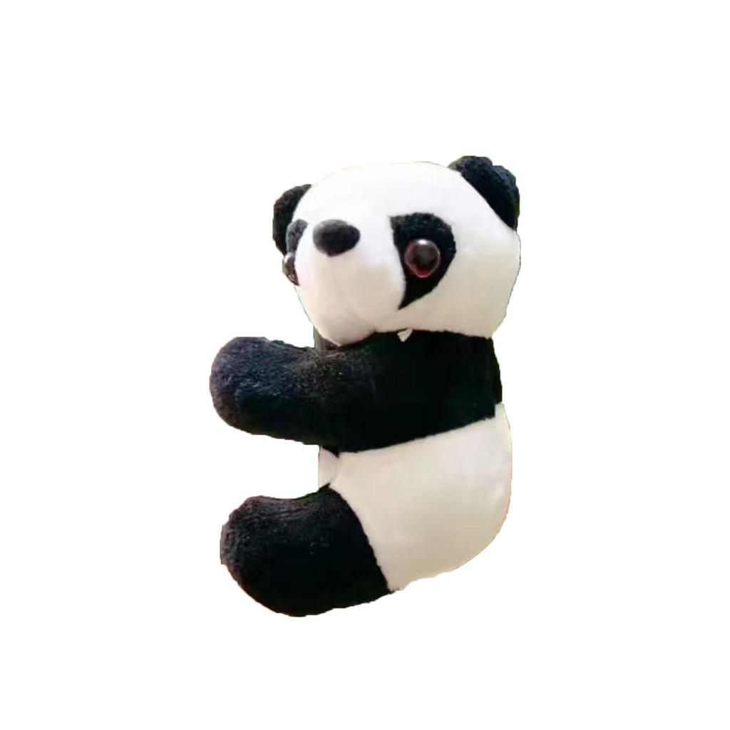 Little Panda Hugging Bamboo Tree Ornament