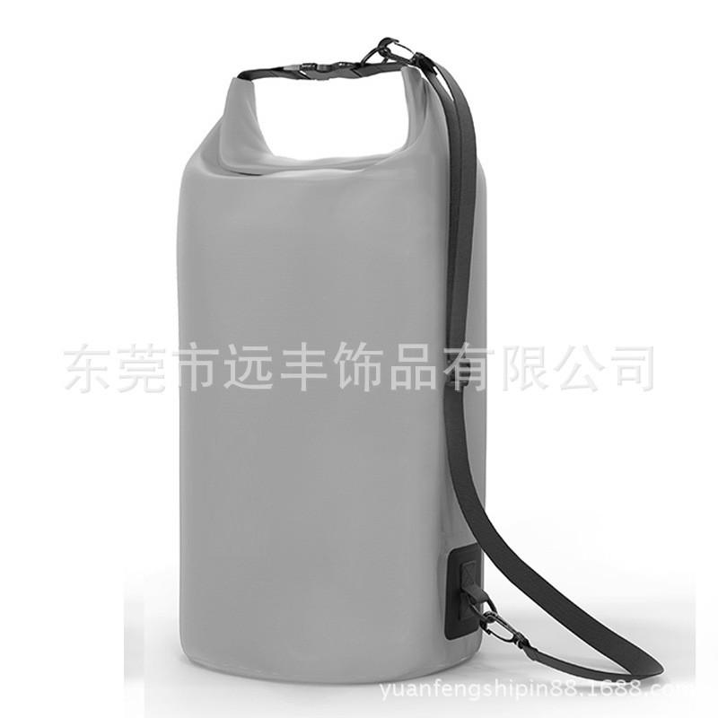 5L Waterproof Dry Bag Kayaking Rafting Hiking Camping Beach Outdoor Sports PVC Mesh Bucket Tote