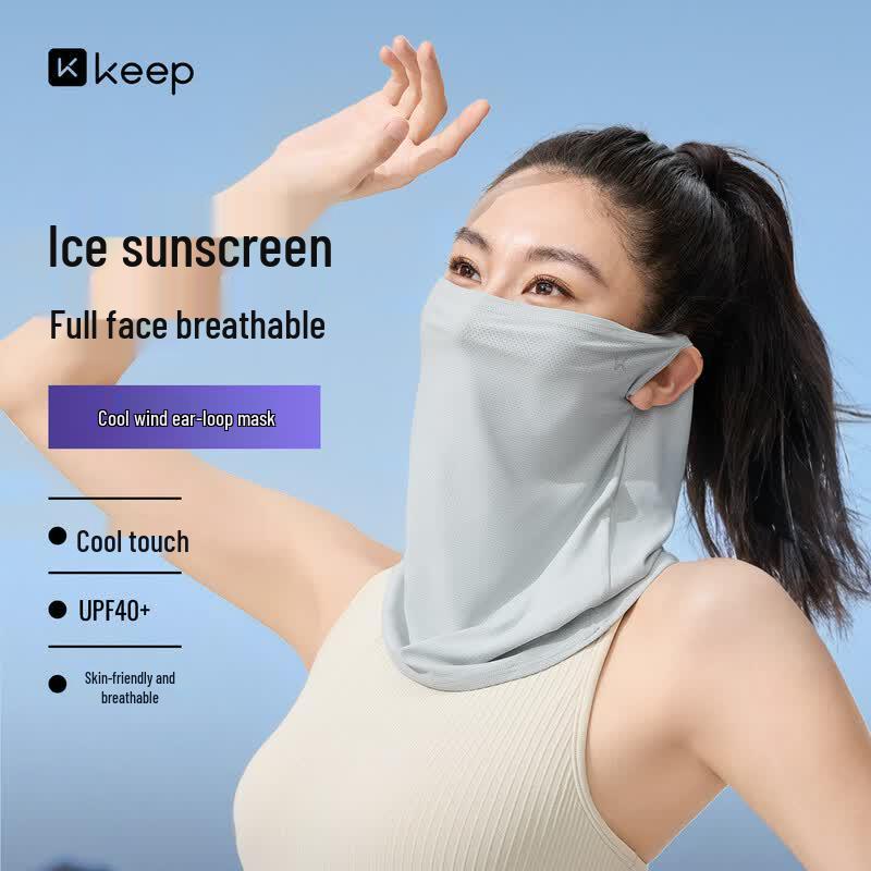 Keep Ice Silk UV Protection Face & Neck Mask