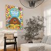Hey Duggee DIY Klebeposter Ausgefallener Wandaufkleber für Wohnzimmer Bar Dekoration Wanddeko