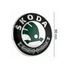 2pcs Emblem Skoda Fabia on the Front 90mm+Back 80mm