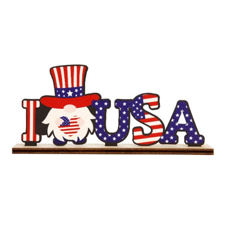 

Independences Day Table Decorations Patriotic Freestanding Table Centerpieces