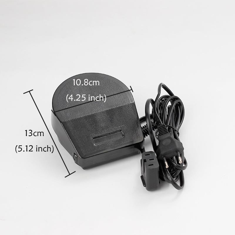 Multifunktionales Nähmaschinenzubehör 974 Drahtkopf Hufeisen-Controller 220 V Europäischer Standard Netzkabel Fußpedal