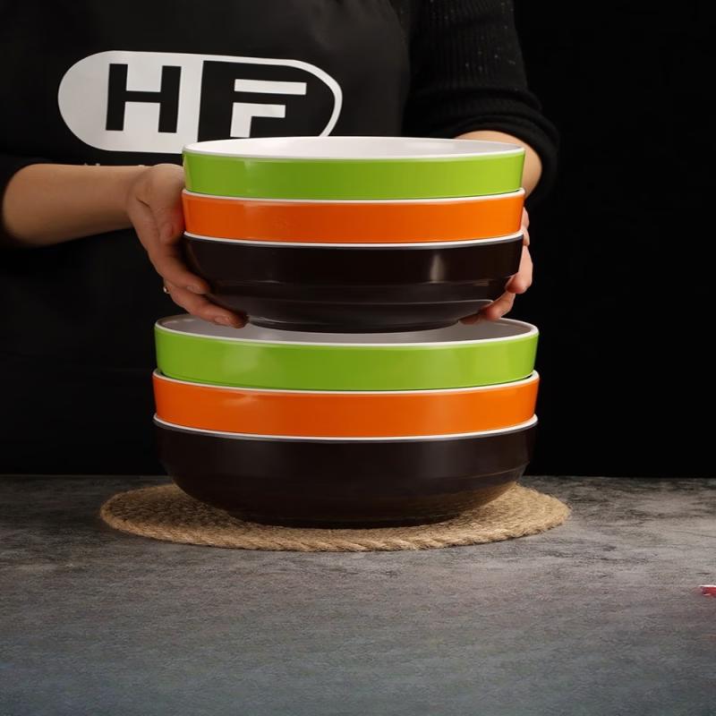 A5 Heat-Resistant Melamine Korean Bowl