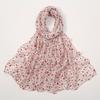 180*70cm Unique Women's Floral Scarves Lightweight Sheer Silky Feeling shawl Chiffon Flowers Printed Scarf
