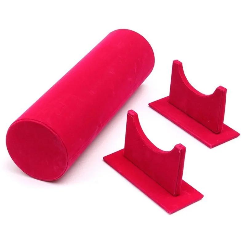 Velvet Hairclip Headband Hair Hoop Headdress Organizer Jewelry Display Holder Velvet Headband Hairpin Jewelry Display Stand Gift