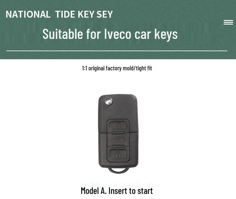 Nanjing Iveco Deyi Schlüsselhülle & Guochao Unisex-Taschen für Baodi Turing Ousheng Fahrzeuge