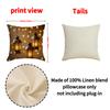 Gold Printed Pillow Case Atmosphere Decoration Oil Lamp Seat Cushion Living Room Home Sofa Pillow
