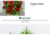 Soft Rubber Simulation Flowers for Wedding, Proposal, and Exhibition Decoration