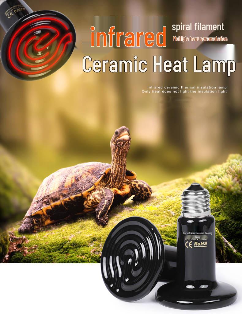 Lamp Heat Ceramic Reptile For And Small Animal Habitats No Light Emission
