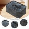 Handwoven Storage Basket Multifunction Sturdy with Handles Organizer for Towels Living Room