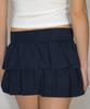 Seobdyudeu Ruffled Mini Skirt (Light Blue)