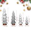 4Pcs Small Christmas Tree Decorations Artificial Pine Trees for Home Party Window Display Festive Tabletop Xmas Scene Setup