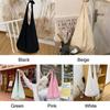 Creative Multicolor Tote Bag Solid Color Large Capacity Underarm Bag Commutting Daily Shoulder Bag Go To School