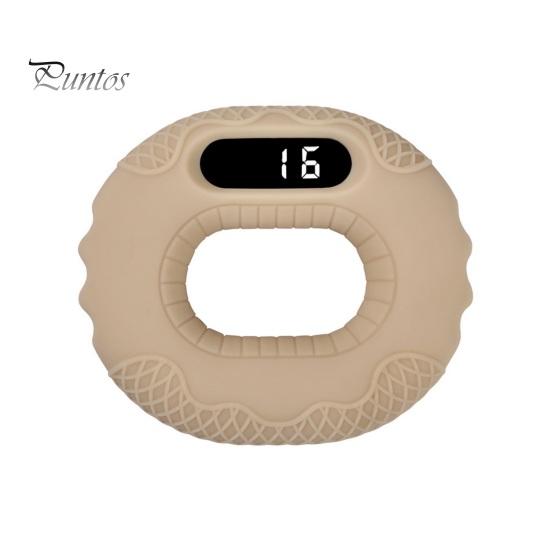 

Силовой тренажер с силиконовой рукояткой, ЖК-дисплей, совместимый с Bluetooth, дистанционное управление, прокрутка страниц, приложение, рукоятка для тренировки пальцев предплечья хаки