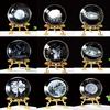 Creative Crystal Figurines Clear Orb Celestial Sphere Valentines Day Gift Graduation Keepsake Christmas Decorations Desk Accesso