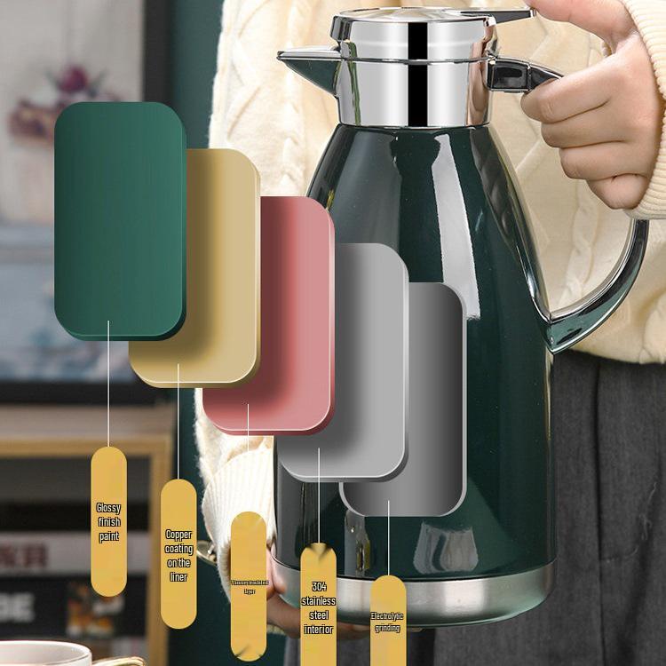 304 Stainless Steel Large Capacity Thermos Flask for Home, Car, or Dorm Use