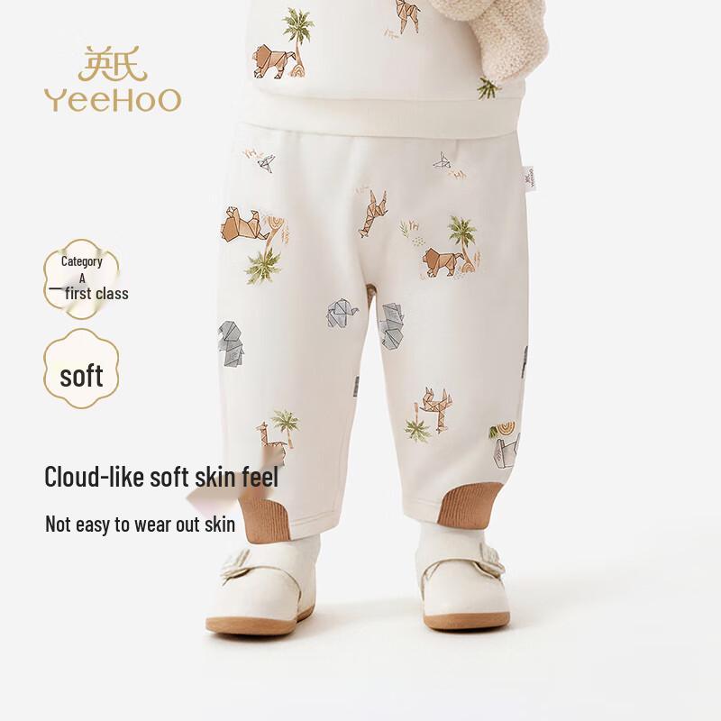 YEEHOO Baby Boys  Knitted Cartoon PP Pants 90