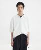 YOUTH H/S Knit Collar T-Shirt - White