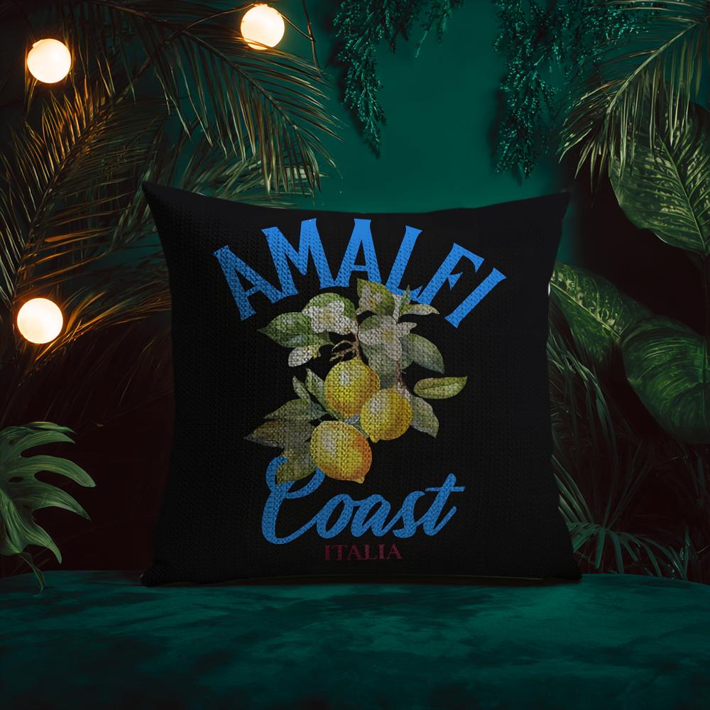 American Fashion Brand Retro Pattern Cushion Cover Silky Elegant Comfort Sofa Bed Invisible Zipper Beach Pillowcase