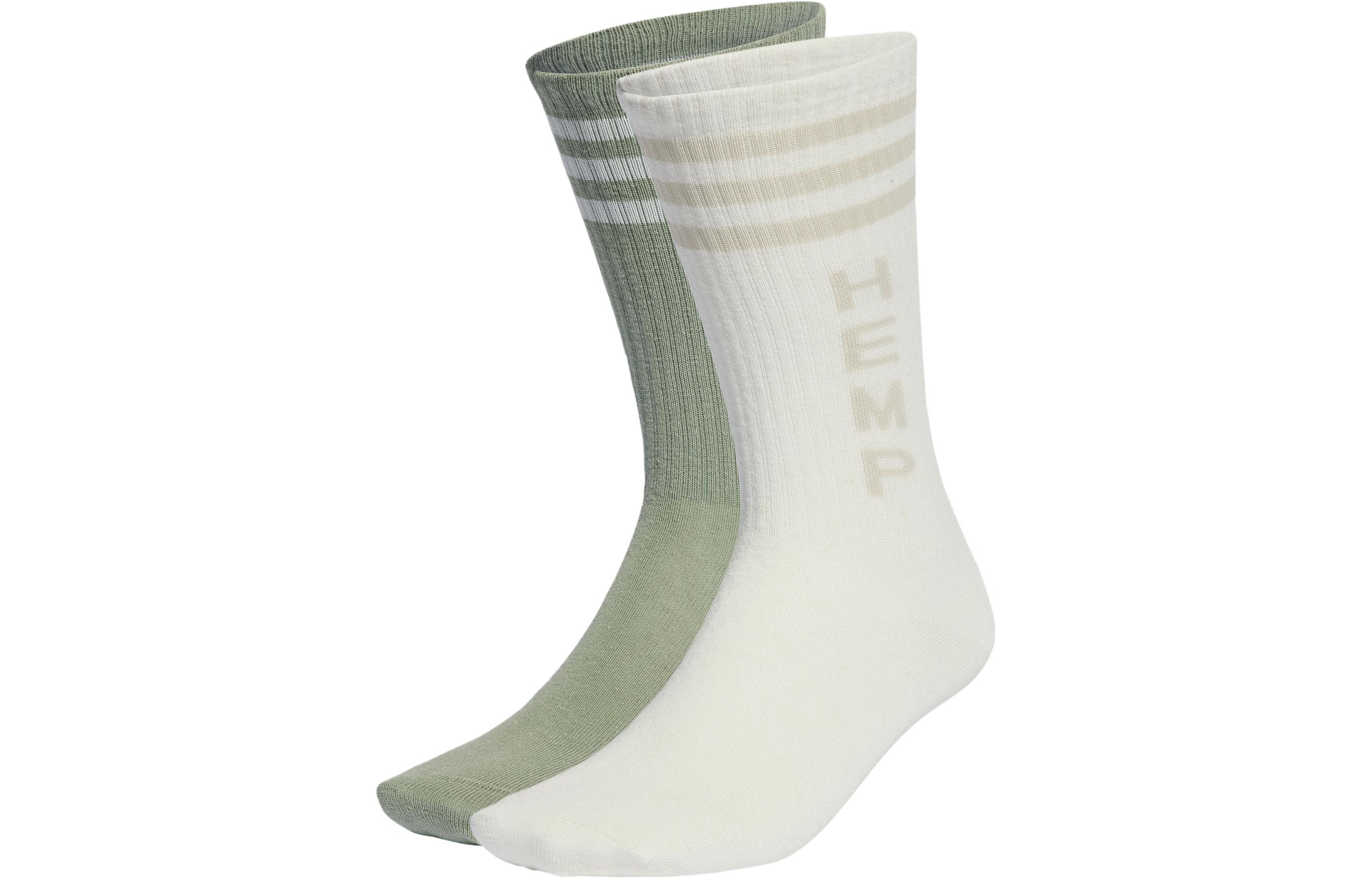 Adidas Originals Crew Socks Unisex 2 Pack IB9215 M