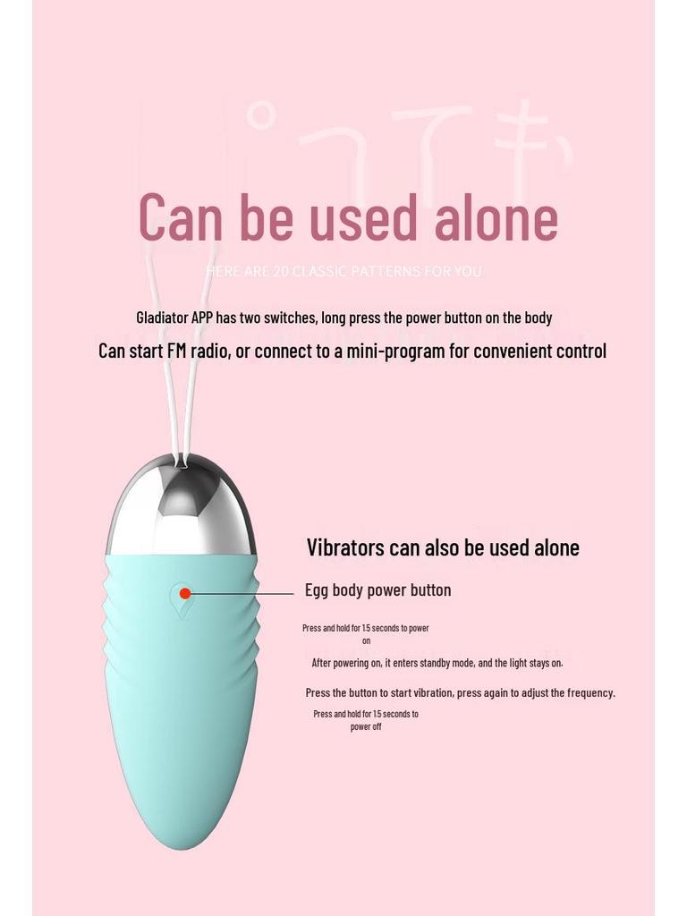 Remote Control Vibrator - Adult Toy for Women with Strong Vibration & Instant Orgasm Features