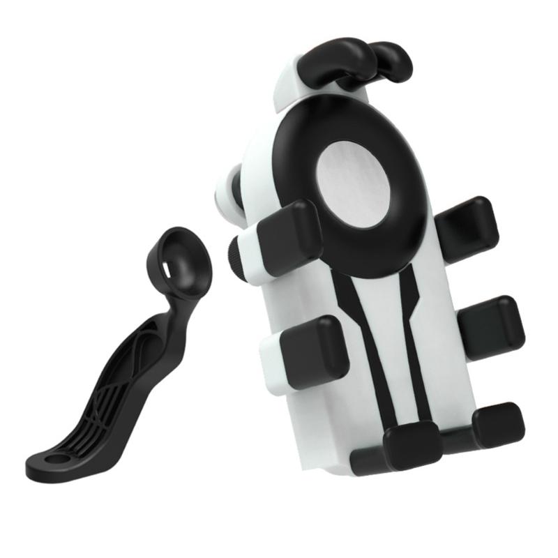 Shockproofed Cycling Phone Mount Nonslip Handlebars Clamp Cycling Gear for Outdoor Sport