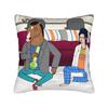 Pillow Case Anime B-BoJack H-Horsemans Soft  Pillow Cover For Sofa Couch Bed Living Room Cute Funny Pillowcases