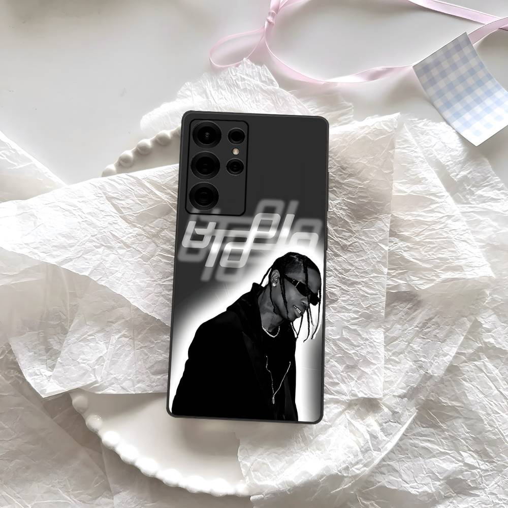 Luxury Travis Scott Cactus Jack Phone Case For Samsung S 24 Fe 25 Ultra Plus 20 Lite 21 30 22 23 24 22 Ultra 5G Fundas