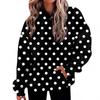 Women's Fashion Daily  Casual V-Neck Long Sleeve Printed Top