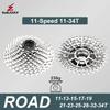 WUZEI SL CNC Road Bike 12/11S Ultralight Freewheel 11-28/32/34/36T Bicycle Cassette Flywheel 12 Speed K7 Gravel 11V Sprocket