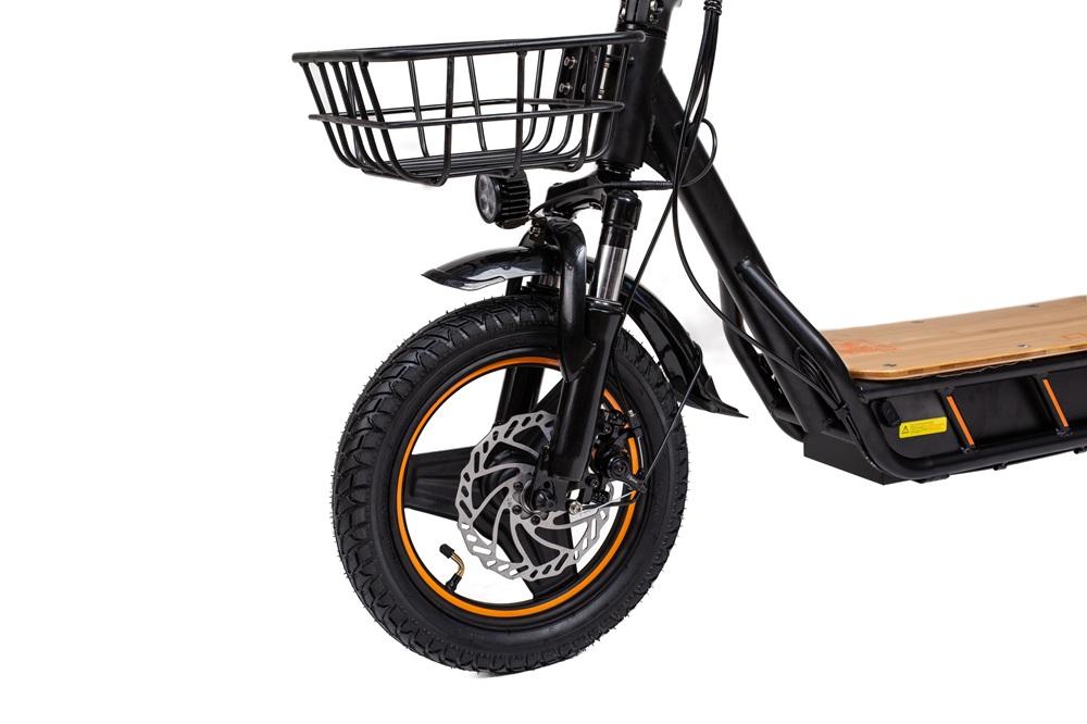KuKirin Elektrická koloběžka C1 Pro - 500W motor, dojezd 100 km, skládací design pro městskou dopravu a každodenní cestování