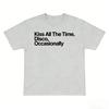 Kiss All The Time Disco Occasionally Harry Styles Album Unisex cotton Shirt Summer O-Neck Short Sleeve Tshirt