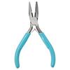 1pc Small Pliers Diagonal Round Bent Needle Nose Pliers Non-slip Handle Jewelry Repair Making Handcraft Beading Cutter Pliers