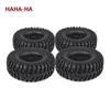 4PCS 114MM 1.9 Rubber Rock Tyres for 1/10 RC Car Crawler Axial SCX10 TRX4 Capra D90 Redcat Gen8 YIKONG WRAITH RR10