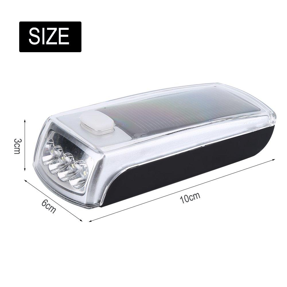 Bicycle Front Bicycle Solar USB Dual Front 4 200m 3 Lighting 1200 with Fixed Holder Light, Headlight, & Charging, Lamp, High-Brightness LEDs,