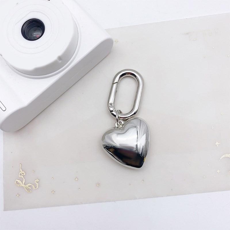 Eye Catching Key Chain Heart Pendant Keyring Bag Ornament Handcrafted Keychains