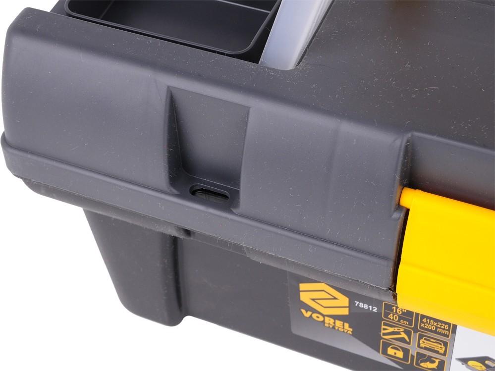 Plastic tool box pr-16'' 78812 VOREL