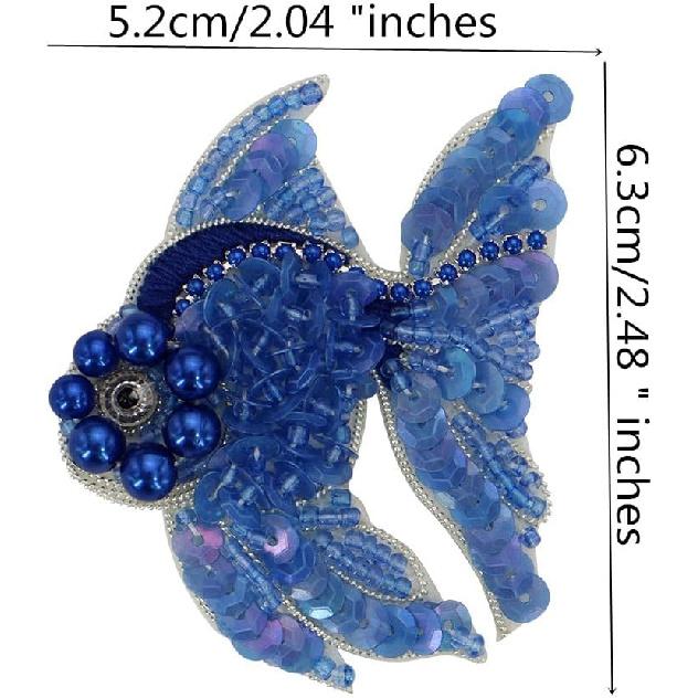 

Морские животные нашивки из бисера со стразами краб рыба креветка морская звезда раковина пришивные аппликации пайетки бисер аппликации нашивки 2 штуки (G Микс 3 штуки) B 2pieces