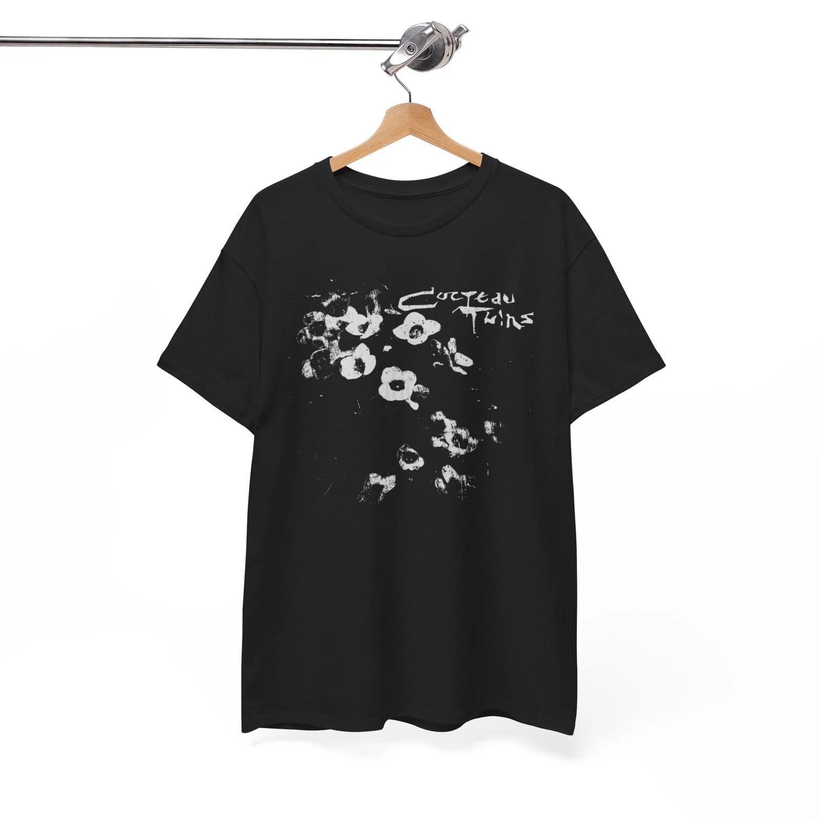 Cocteau Twins Flowers T-Shirt, Music Band Rock Punk Unisex tee 3XL
