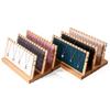 Necklace Display Stand for Selling Wood Chain Jewelry Display Rack Organizer